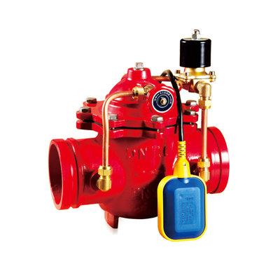 106X-16沟槽水力电动浮球阀